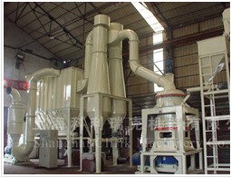 Pumice powder grinding mill